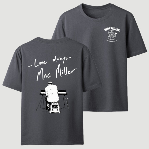 Mac Miller Love Always Vintage Hip Hop Graphic T-Shirt