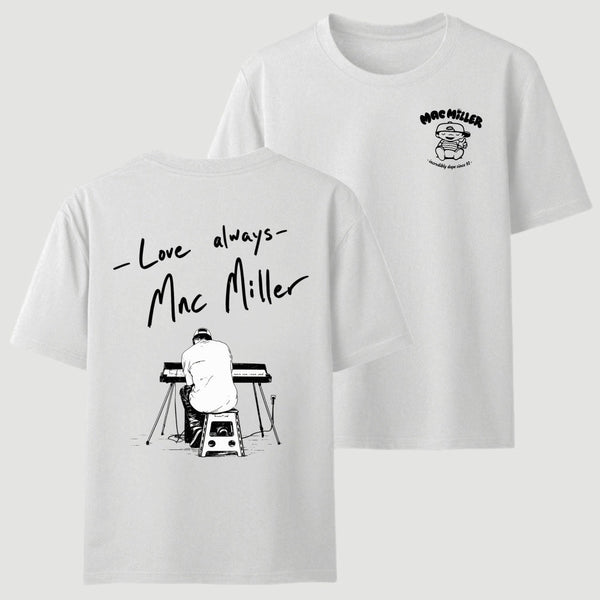 Mac Miller Love Always Vintage Hip Hop Graphic T-Shirt