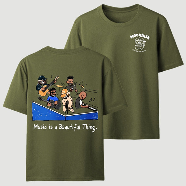 Music Is a Beautiful Thing Mac Miller Vintage T-Shirt