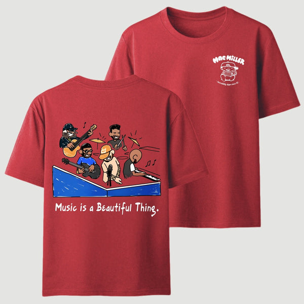 Music Is a Beautiful Thing Mac Miller Vintage T-Shirt