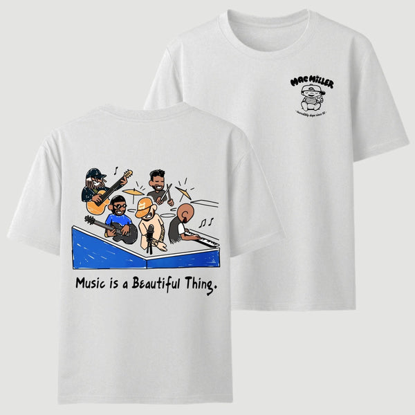 Music Is a Beautiful Thing Mac Miller Vintage T-Shirt