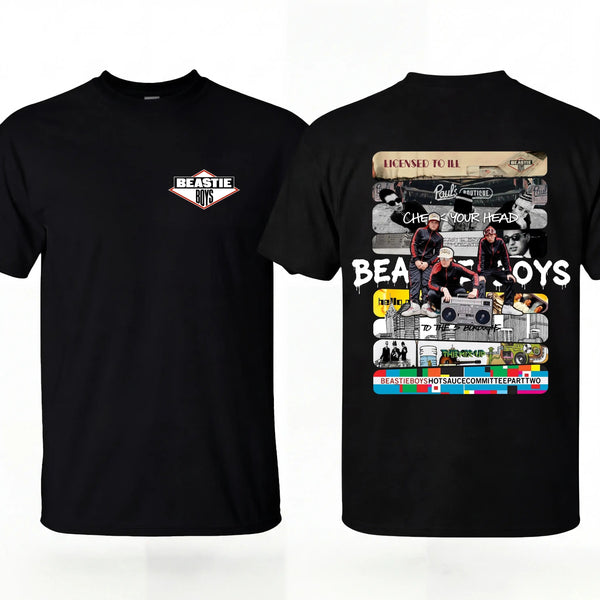 Beastie Boys Vintage Hip Hop Rap Albums Tour T-Shirt