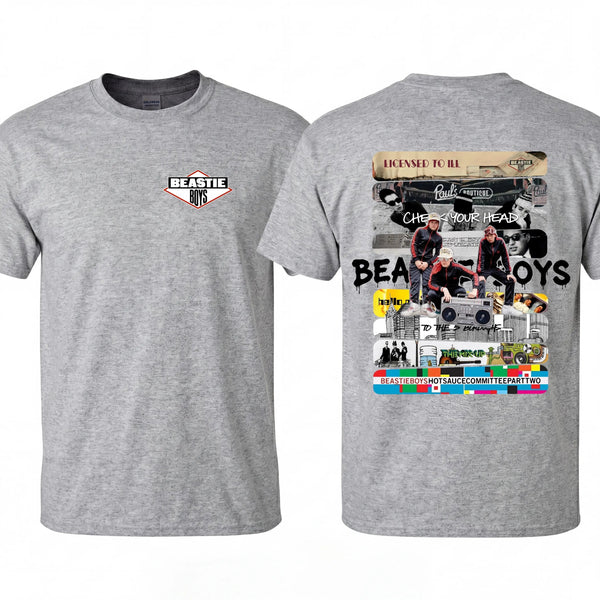 Beastie Boys Vintage Hip Hop Rap Albums Tour T-Shirt