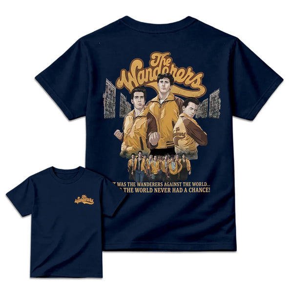 The Wanderers 1979 Against The World Vintage Movie T-Shirt
