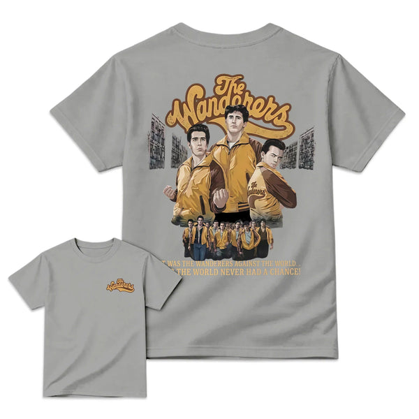 The Wanderers 1979 Against The World Vintage Movie T-Shirt