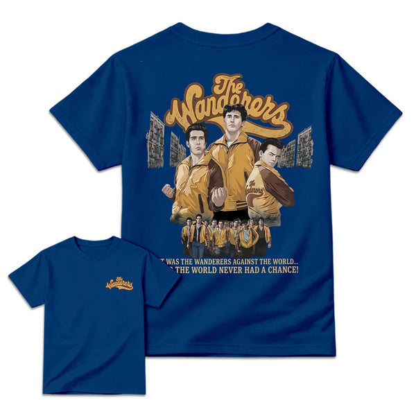 The Wanderers 1979 Against The World Vintage Movie T-Shirt