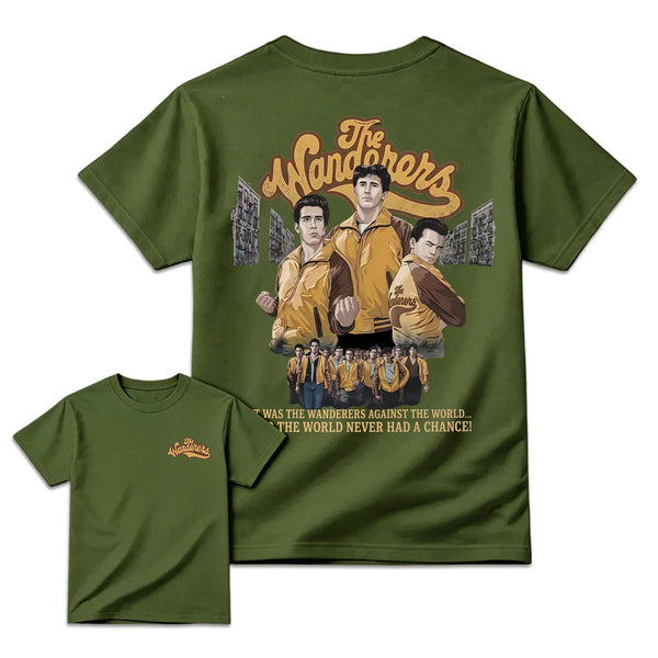 The Wanderers 1979 Against The World Vintage Movie T-Shirt