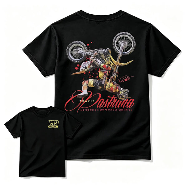Vintage Motocross Racing Fan T-Shirt