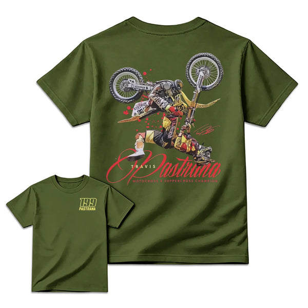 Vintage Motocross Racing Fan T-Shirt
