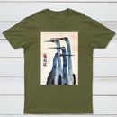 Three Cranes Standing Together In Harmony T-Shirt