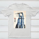 Three Cranes Standing Together In Harmony T-Shirt