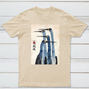 Three Cranes Standing Together In Harmony T-Shirt