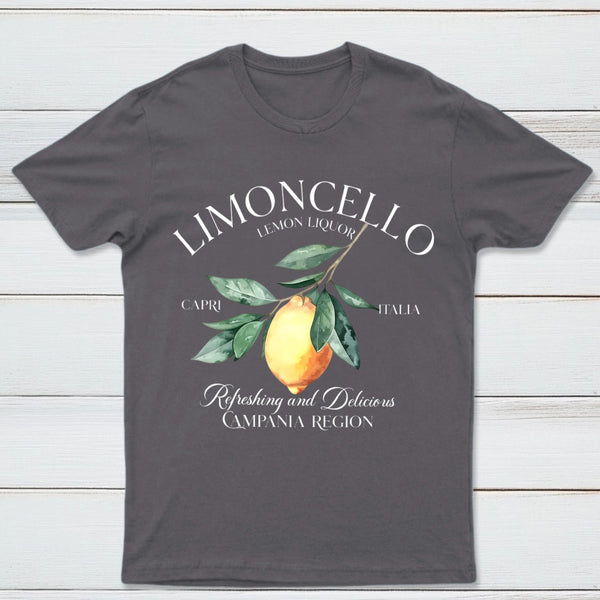 Limoncello Lemon Liquor Capri Italia Refreshing And Delicious Campania Region T-Shirt