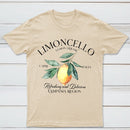 Limoncello Lemon Liquor Capri Italia Refreshing And Delicious Campania Region T-Shirt