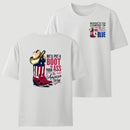 American Cowboy Boots Patriotic Graphic T-Shirt