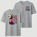 American Cowboy Boots Patriotic Graphic T-Shirt