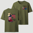 American Cowboy Boots Patriotic Graphic T-Shirt