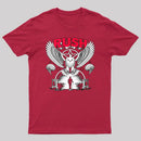 To Honor Rush Band Vintage Rock Owl Wings Pentagram Silhouette Unisex Classic T-shirt