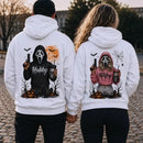 A Piece of Clothing Female Hubby Wifey Halloween Spooky Season Couple Matching Hoodie