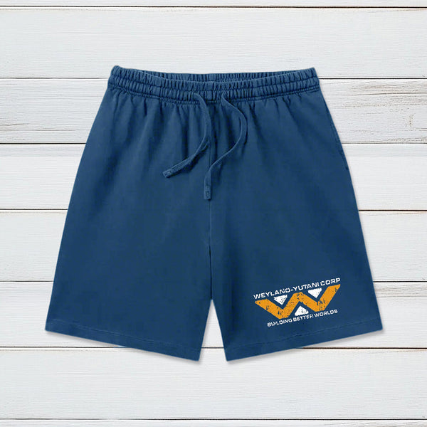 Weyland Yutani Corp Washed Shorts