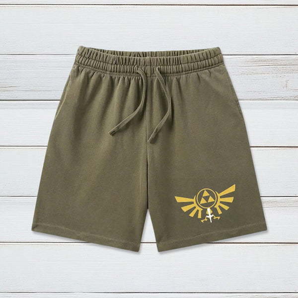 Triforce Geek Washed Shorts