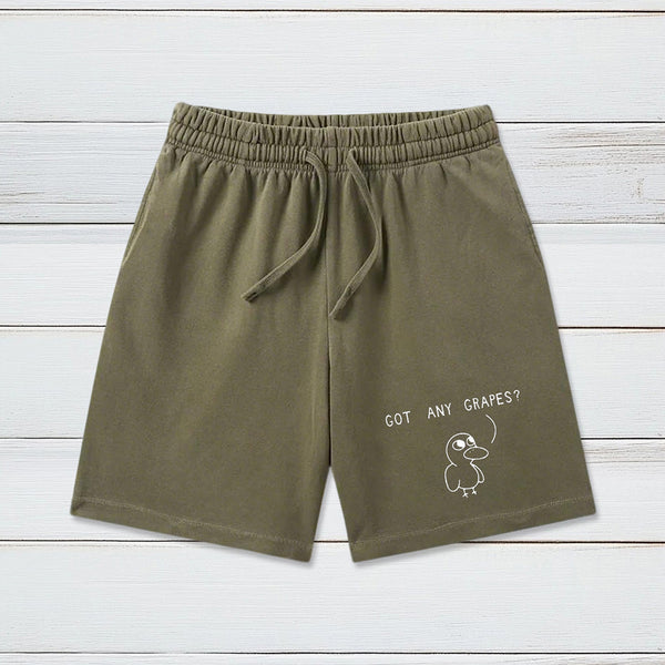 Got Any Grapes Washed Shorts