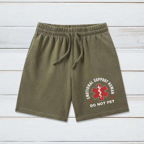 Emotional Support Washed Shorts