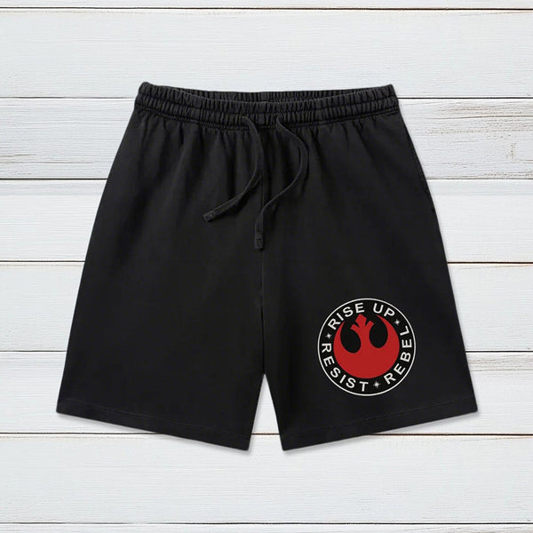 Resist Rebel Rise Up Washed Shorts