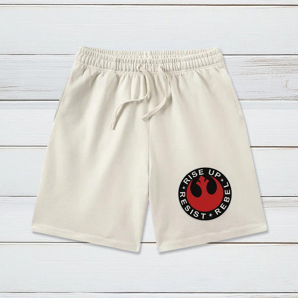 Resist Rebel Rise Up Washed Shorts