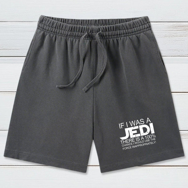Use The Force Inappropriately Washed Shorts