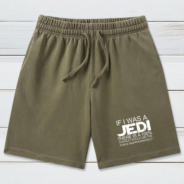 Use The Force Inappropriately Washed Shorts