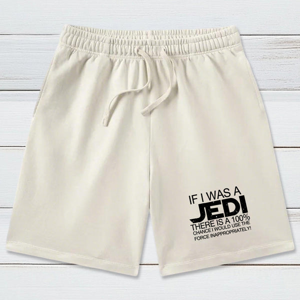 Use The Force Inappropriately Washed Shorts
