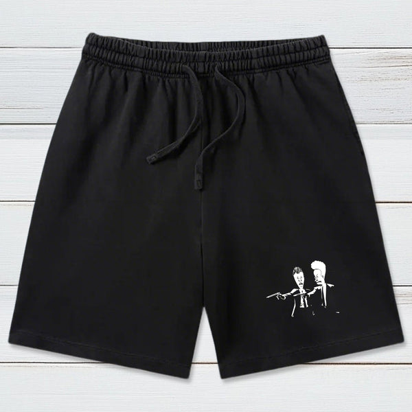 Beavis And Butthead Pulp Fiction Washed Shorts