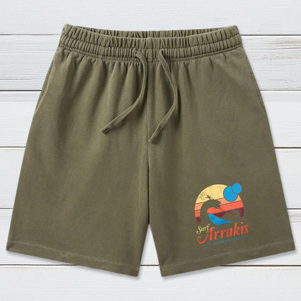 Visit Arrakis Washed Shorts