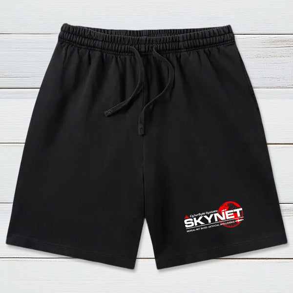 Cyberdyne Systems Skynet Washed Shorts