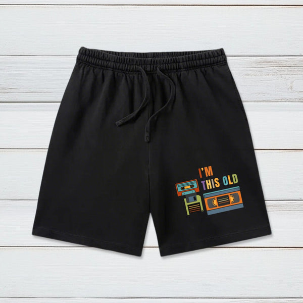 I'm This Old Vintage Washed Shorts