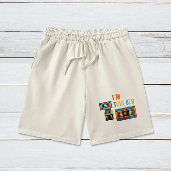 I'm This Old Vintage Washed Shorts