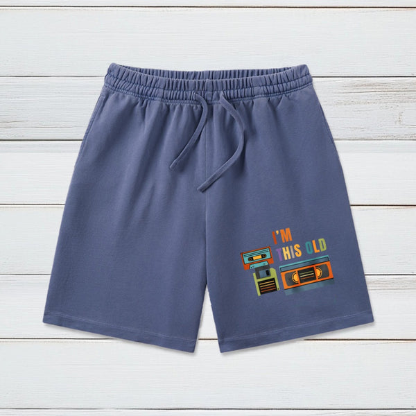 I'm This Old Vintage Washed Shorts
