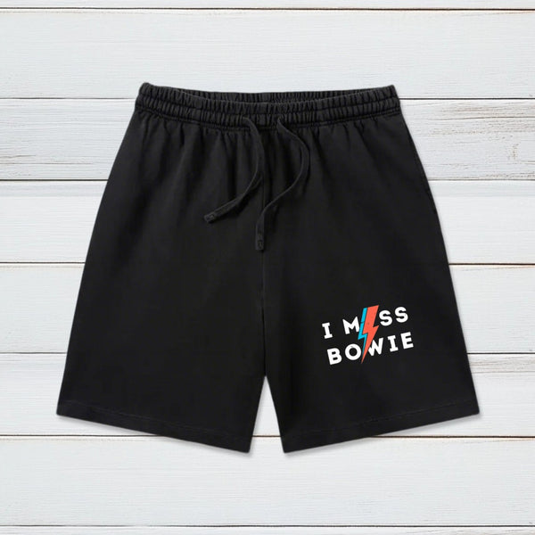I Miss Bowie Washed Shorts