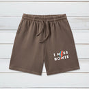I Miss Bowie Washed Shorts