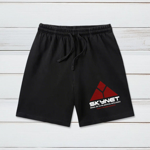 Skynet System Washed Shorts