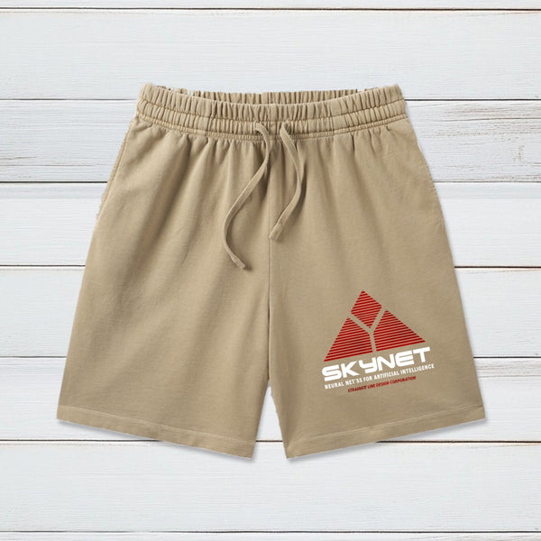 Skynet System Washed Shorts