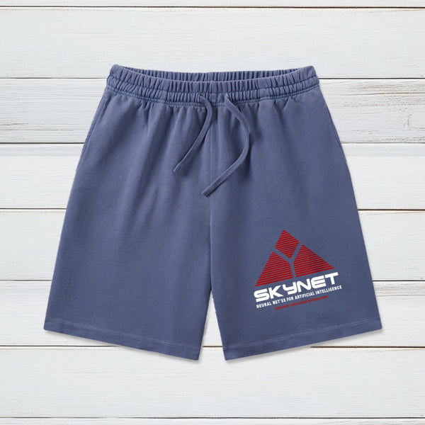 Skynet System Washed Shorts