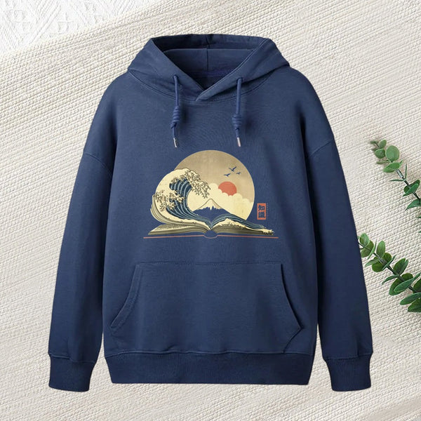 The Great Wave Of Knowledge Teeforgeeks Hoodie
