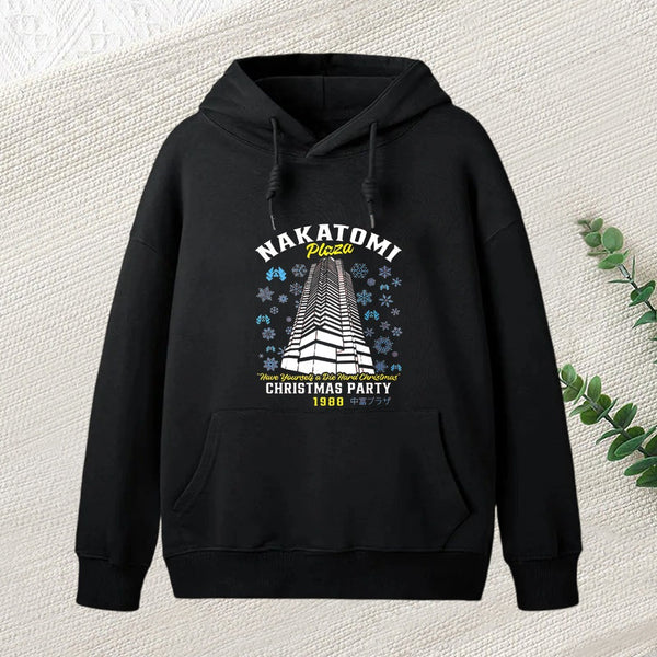 Christmas Nakatomi Building Die Hard Teeforgeeks Hoodie