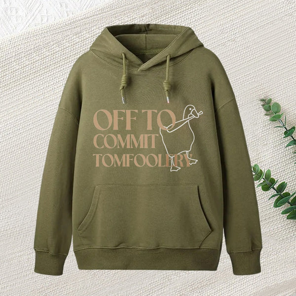 Off To Commit Teeforgeeks Hoodie
