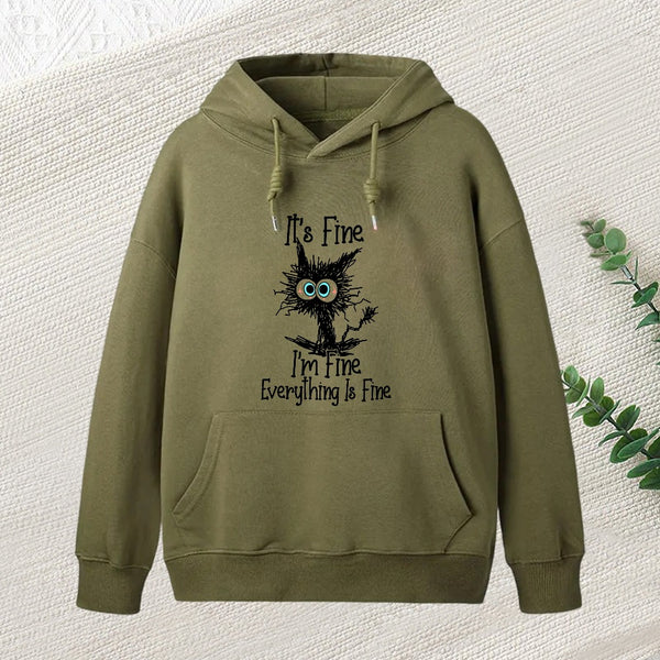 I'M Fine Teeforgeeks Hoodie