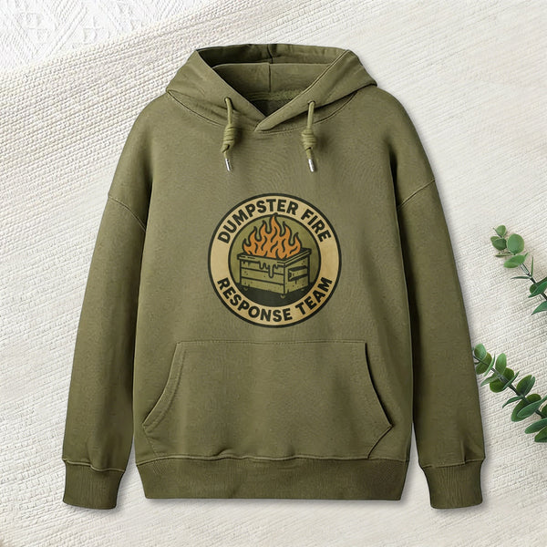 Dumpster Fire Response Team Teeforgeeks Hoodie
