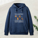 Funny Christmas Tech Support Computer Programmer Teeforgeeks Hoodie