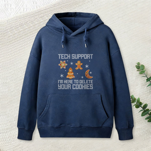 Funny Christmas Tech Support Computer Programmer Teeforgeeks Hoodie